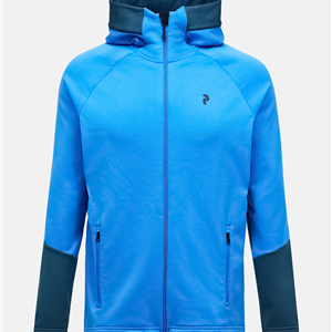 peak performance-men-rider zip hood azzure